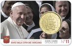 Coincard Vaticaan 2020, Ophalen of Verzenden, Vaticaanstad, 50 cent, Setje