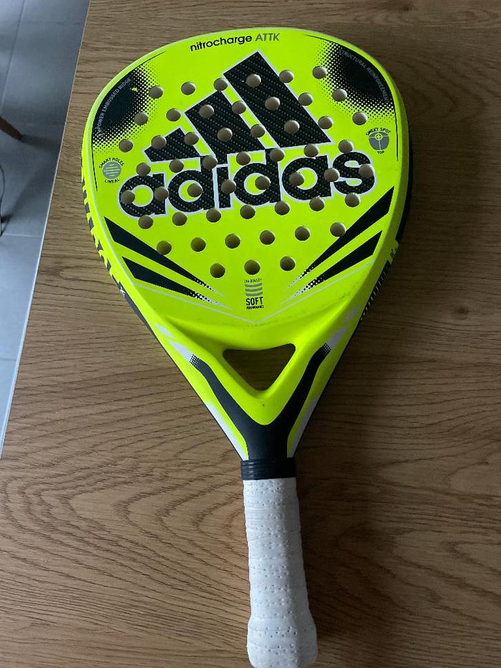 Padelracket Nitrocharge ATTACK, Sports & Fitness, Padel, Comme neuf, Raquette de padel, Enlèvement