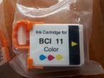 3 print cartridges, BCI 11, KLEUR., Ophalen