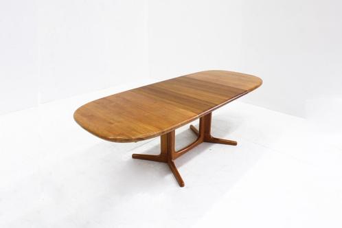 Vintage Glostrup deense ovalen uitschuifbare eettafel tafel, Antiek en Kunst, Antiek | Meubels | Stoelen en Sofa's, Ophalen