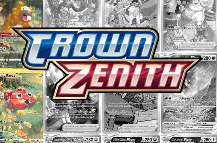 Ensemble principal imprimable Crown Zenith - classeur à outi, Hobby & Loisirs créatifs, Jeux de cartes à collectionner | Pokémon