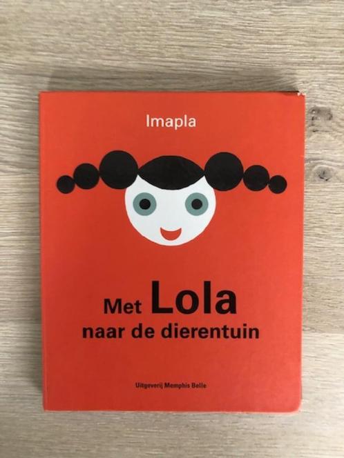 Met Lola naar de dierentuin - uitklapboek, Livres, Livres pour enfants | 0 an et plus, Comme neuf, 1 à 2 ans, Envoi