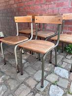 School stoelen 5 stuks, Ophalen, Zo goed als nieuw