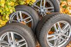 Alutec Velgen Ikenu met Continental Winterbanden, Gebruikt, Velg(en), 17 inch, Winterbanden