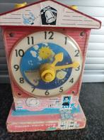 Teaching clock Fisher price klok vintage, Kinderen en Baby's, Speelgoed | Fisher-Price, Ophalen, Gebruikt, Overige typen, Met geluid