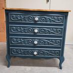 Retro antiek ladekast gerestaureerd kommode 80 x 40 x 79 cm, Huis en Inrichting, Kasten | Ladekasten, Ophalen, Zo goed als nieuw