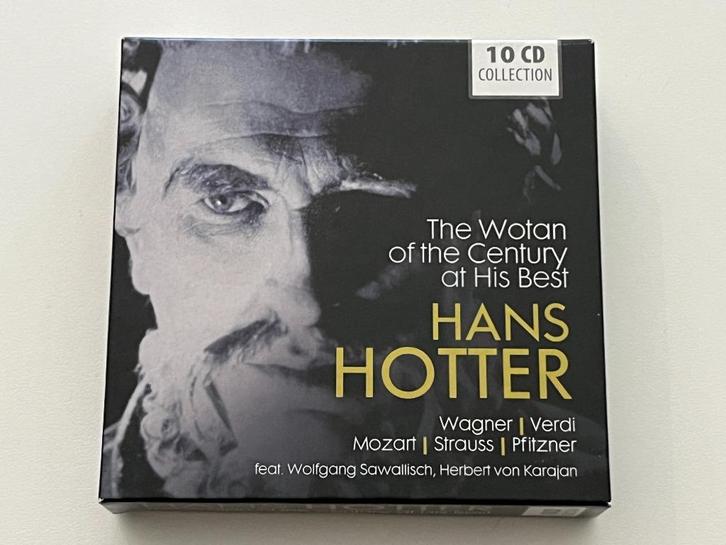 Hans Hotter – The Wotan Of The Century At His Best (10-CD), Cd's en Dvd's, Cd's | Klassiek, Gebruikt, Boxset, Ophalen of Verzenden