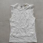 Top broderie blanc taille SM, Kleding | Dames, Topjes, Sans marque, Wit, Ophalen of Verzenden, Zo goed als nieuw