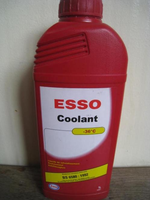 Koelvloeistof Esso Coolant, tot -36⁰, BS 6580, 1 L, Auto diversen, Onderhoudsmiddelen, Ophalen of Verzenden