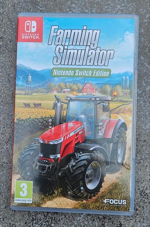 Farming Simulator Nintendo Switch Edition, Consoles de jeu & Jeux vidéo, Jeux | Nintendo Switch, Comme neuf, Enlèvement ou Envoi