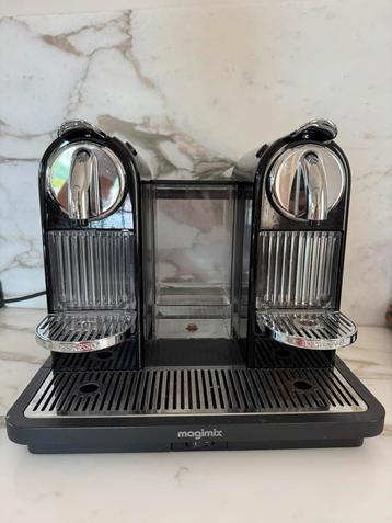 Magimix La M190-CitiZ & Co dubbel nespresso toestel, Enlèvement, Comme neuf