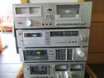 set van 3 decks om te beoordelen, Audio, Tv en Foto, Cassettedecks, Ophalen, Sony