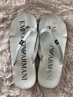Emporio Armani teenslippers zilver maat 43, Ophalen of Verzenden, Overige maten, Overige kleuren, Emporio Armani