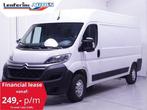 Citroën Jumper 2.2 HDI 140 pk L3H2 Navi, Camera Airco, Cruis, Auto's, Parkeersensor, Citroën, 254 g/km, Wit