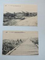 Zillebeke WO 1 twee postkaarten, Envoi, Armée de terre, Photo ou Poster
