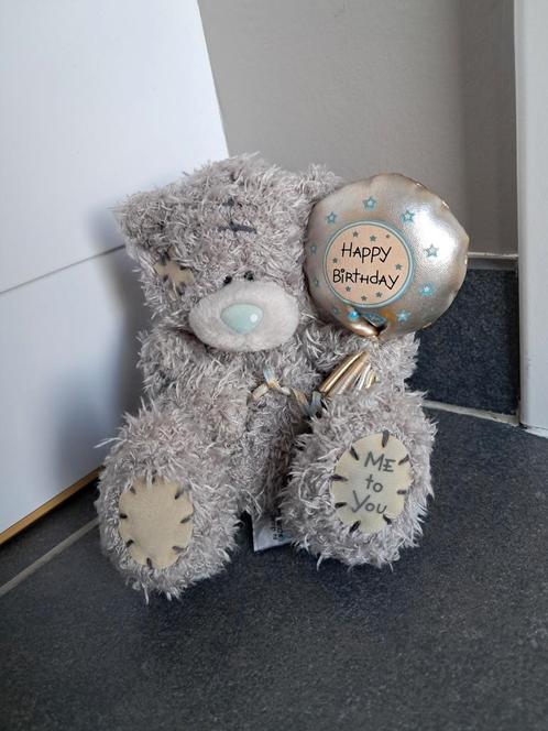 Teddy Bears Me To You Gelukkige Verjaardag, Verzamelen, Beren en Cherished Teddies, Gebruikt, Stoffen beer, Me To You, Ophalen of Verzenden