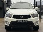 SsangYong Actyon Sports 2.2 Turbo 4WD CUIR CRUISE GARANTIE 1, Auto's, SsangYong, Gebruikt, 131 kW, Zwart, Leder