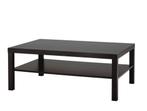 Table basse ikea LACK noir 118x78 cm, Huis en Inrichting, Tafels | Salontafels, Ophalen, Kunststof, Gebruikt, 100 tot 150 cm