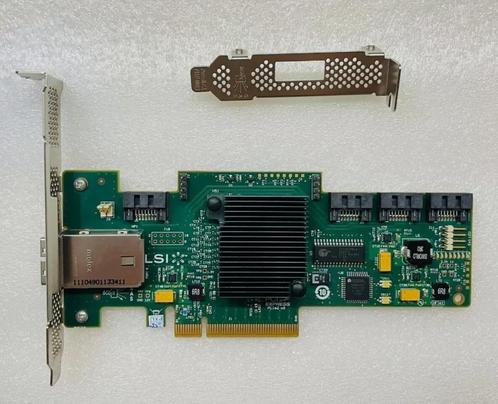LSI9212-4i4e SATA/SAS HBA Controller, Computers en Software, Harde schijven, Gebruikt, Server, Intern, HDD, SATA, Ophalen of Verzenden