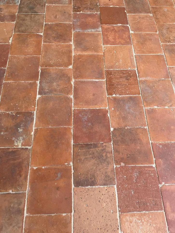 lot de carreaux de recup en terracotta du 19e siècle, Antiquités & Art, Antiquités | Céramique & Poterie, Enlèvement