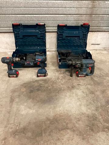 Titre : 2 visseuses / perforateur bosch pro, Comme neuf