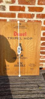 Duvel reclame bord hout., Verzamelen, Biermerken, Ophalen of Verzenden, Zo goed als nieuw, Reclamebord, Plaat of Schild, Duvel