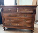 eiken ladekast, Ophalen