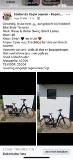 Elektrische Riese & Muller Swing Silent Ladies, Ophalen, Zo goed als nieuw