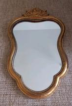 Antieke vintage spiegel. Goudkleurig., Antiek en Kunst, Ophalen
