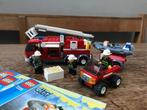 Lego ladderwagen met boot set 78293 + brandweerwagen, Kinderen en Baby's, Speelgoed | Duplo en Lego, Ophalen, Gebruikt, Complete set