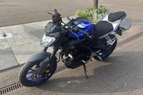 Yamaha MT125 - BLUE - AKRAPOVIC, Motoren, Motoren | Yamaha, Particulier, Naked bike, 11 kW of minder, 1 cilinder, Ophalen