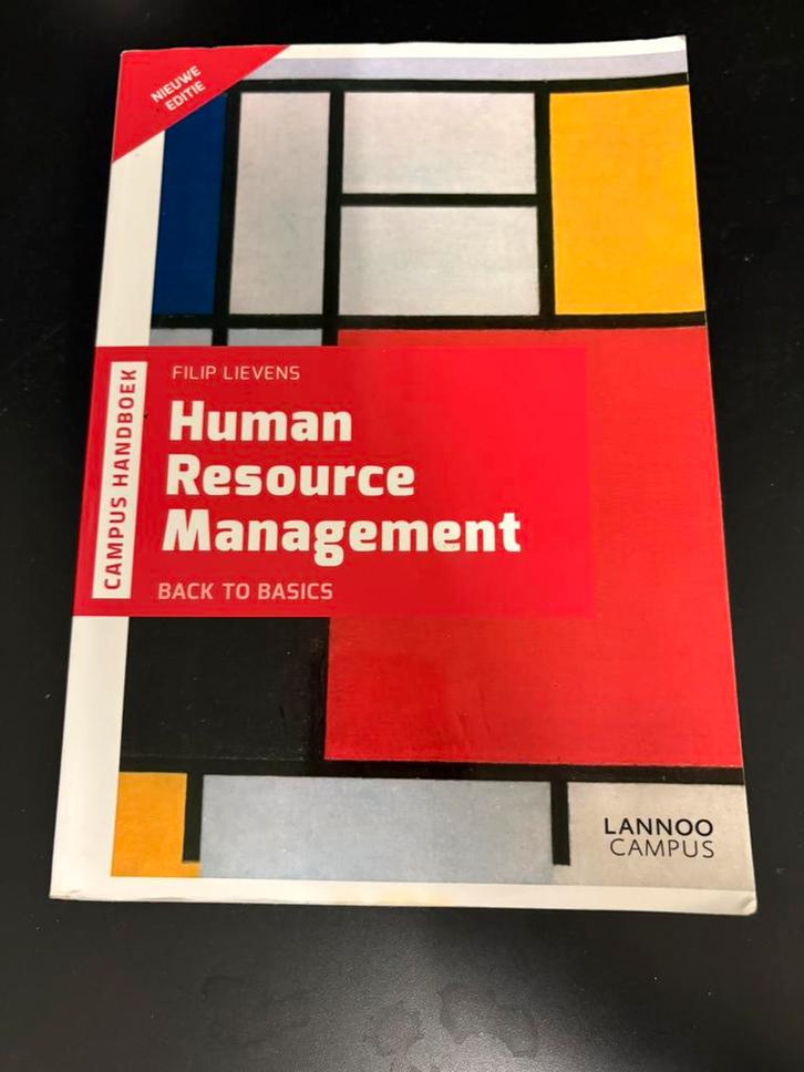 Filip Lievens - Human Resource Management, Boeken, Advies, Hulp en Training, Ophalen