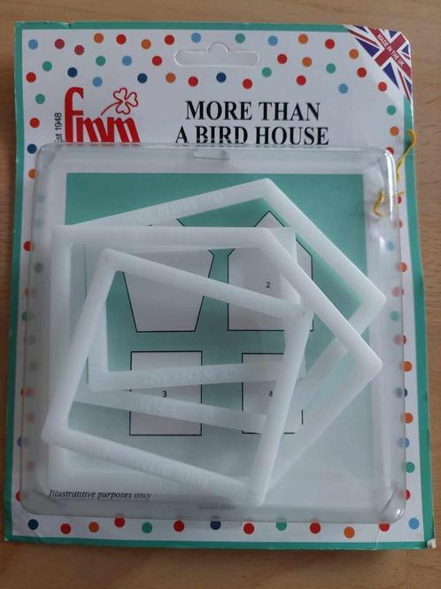 FMM More than a Bird House Cutter, Hobby en Vrije tijd, Taarten en Cupcakes maken, Zo goed als nieuw, Overige typen, Taarten, Ophalen of Verzenden