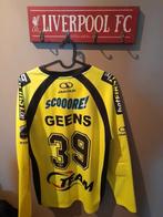 Sporting Lokeren Geens Matchworn Issued Shirt, Verzamelen, Ophalen of Verzenden, Gebruikt, Shirt