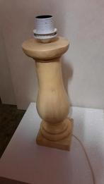 Beige tafellampvoet., Ophalen, Zo goed als nieuw, Overige materialen, Boho , landelijk