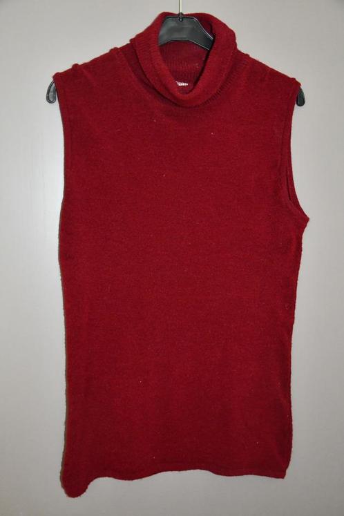 Bordeau-rode debardeur - Women - XXL, Kleding | Dames, Truien en Vesten, Gedragen, Maat 46/48 (XL) of groter, Rood, Ophalen of Verzenden