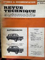 Manuel technique autobianchi, Ophalen of Verzenden