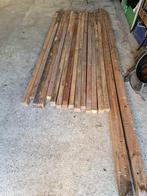 eiken balken, Doe-het-zelf en Bouw, Hout en Planken, Ophalen, Gebruikt, Eiken, 250 tot 300 cm