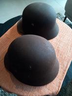 2 Duitse Helmen WO1, origineel, Verzamelen, Ophalen of Verzenden