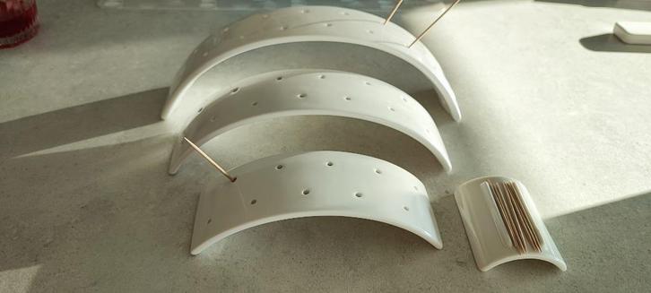 **exclusieve presentatiebogen (aperitiefhapjes) NIEUW  -50%, Maison & Meubles, Cuisine | Vaisselle, Neuf, Enlèvement