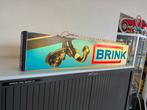 BRINK oude garage reclame lichtbak, Verzamelen, Merken en Reclamevoorwerpen, Ophalen, Gebruikt, Lichtbak of (neon) lamp