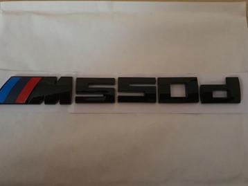 Bmw M550d koffer logo 20 cm x 2 cm > blinkend zwart beschikbaar voor biedingen