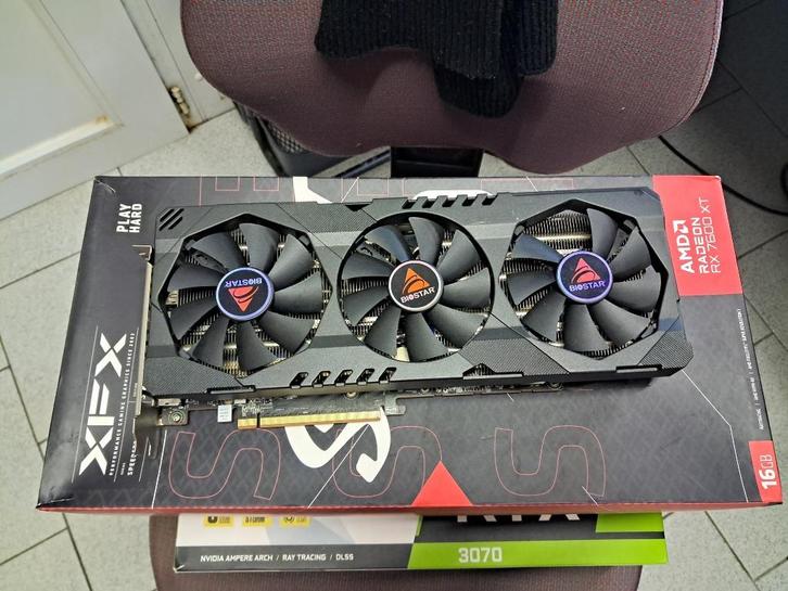 AMD Biostar RX6700 XT 12GB GPU, Computers en Software, Videokaarten, Gebruikt, AMD, GDDR6, HDMI, DisplayPort, Ophalen of Verzenden