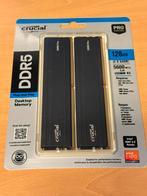 Crucial Pro RAM 128Go Kit (2x64Go) DDR5 5600MHz - neuf, Informatique & Logiciels, Mémoire RAM, Enlèvement ou Envoi, Comme neuf