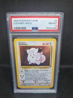 Clefairy Holo Base Set PSA 8, Ophalen of Verzenden, Zo goed als nieuw