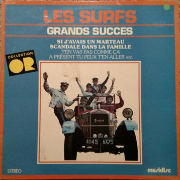 Les Surfs — Leurs Grands Succès - LP, CD & DVD, Vinyles | Pop, Enlèvement ou Envoi, 1960 à 1980, Comme neuf, 12 pouces