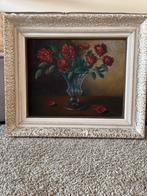 Gesigneerd vintage schilderij – handgeschilderd stilleven, Ophalen