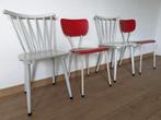 Set toffe retro vintage stoelen, Vier, Gebruikt, Ophalen