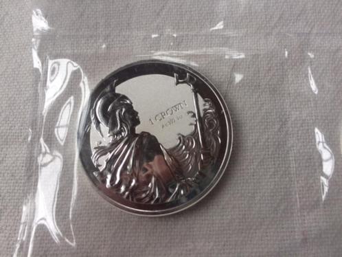 2017 Falkland Islands - England - Britannia - 1 oz silver, Postzegels en Munten, Edelmetalen en Baren, Zilver, Ophalen of Verzenden
