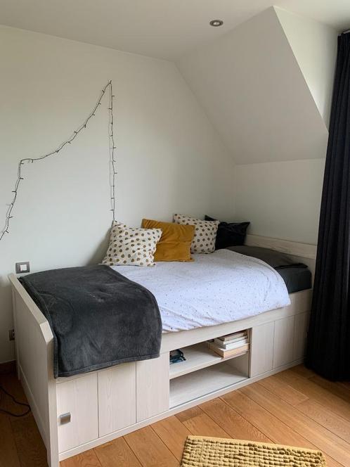 Set slaapkamer wit, Huis en Inrichting, Slaapkamer | Complete slaapkamers, Eenpersoons, Ophalen